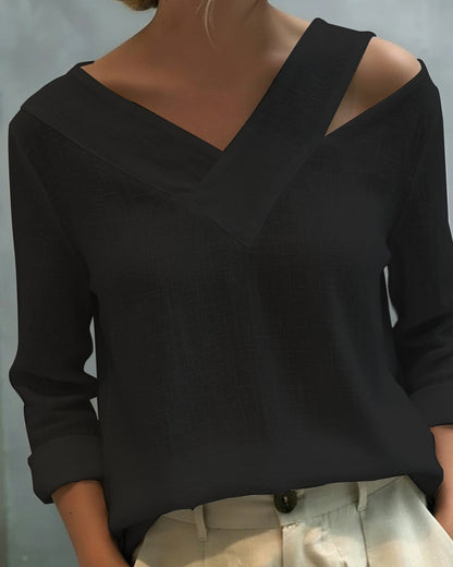 Avielle Asymmetric Elegance Blouse