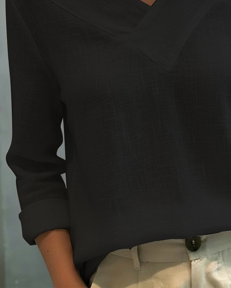 Avielle Asymmetric Elegance Blouse