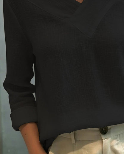 Avielle Asymmetric Elegance Blouse