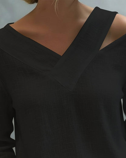 Avielle Asymmetric Elegance Blouse