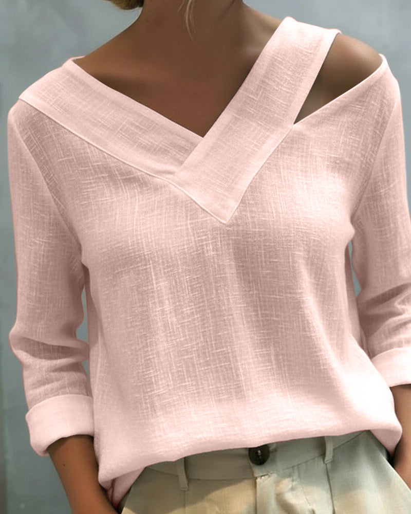 Avielle Asymmetric Elegance Blouse