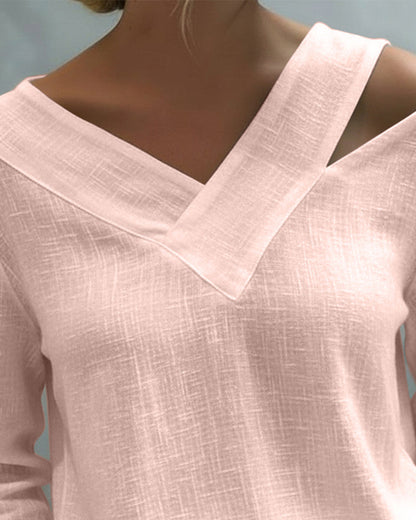 Avielle Asymmetric Elegance Blouse