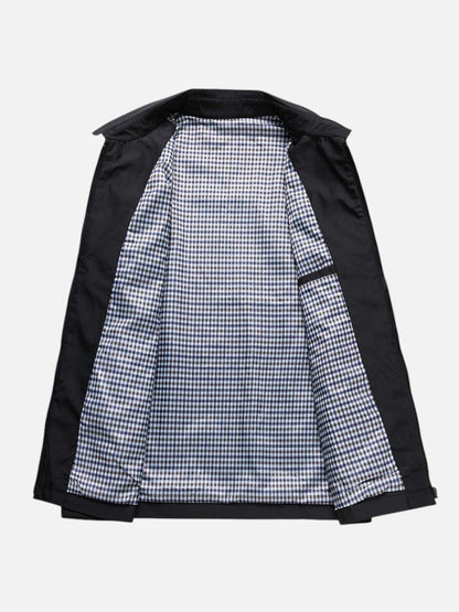 Men’s Lightweight Summer Jacket – Smart Casual Zip Jacket