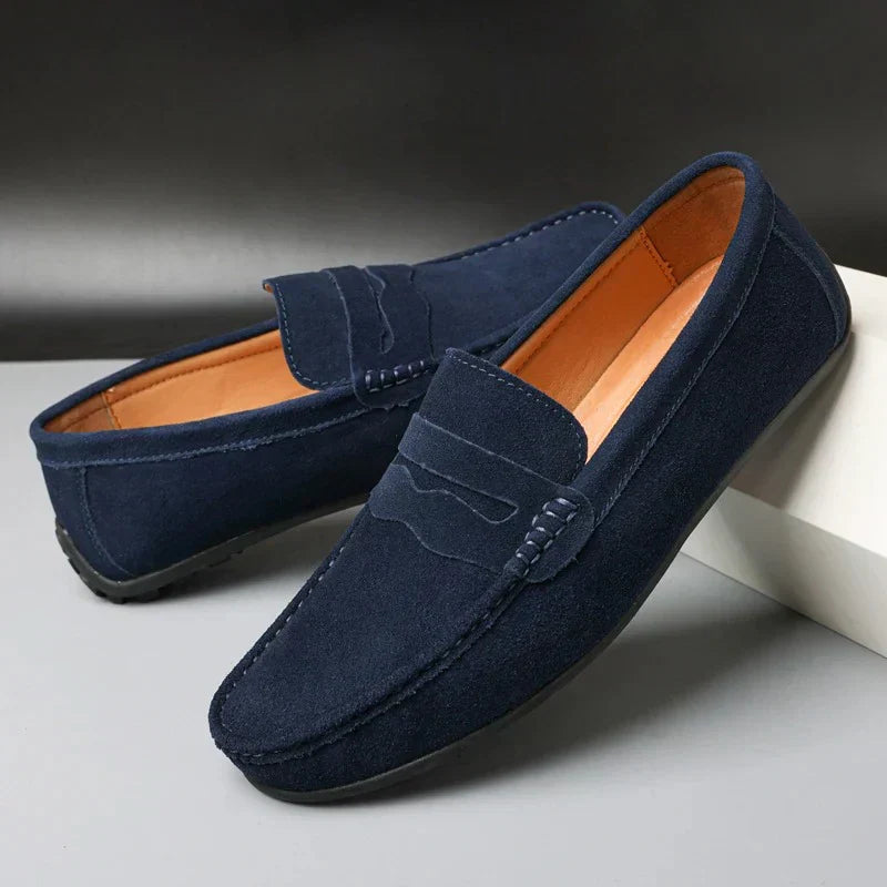 Verona Elegant Suede Loafers