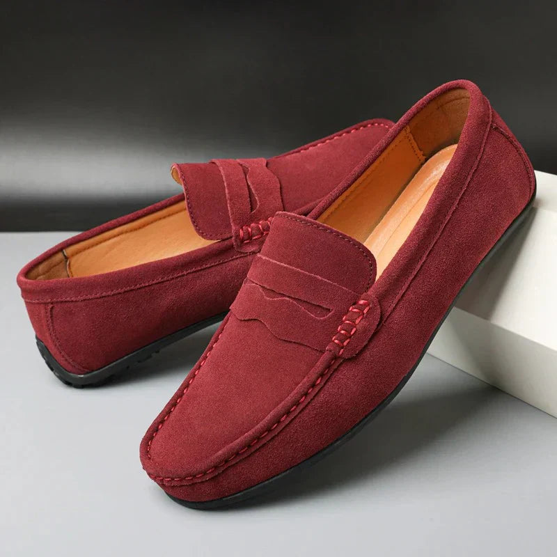 Verona Elegant Suede Loafers