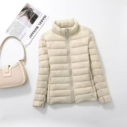 Donita Elegant Lightweight Quilted Spring Jacket
