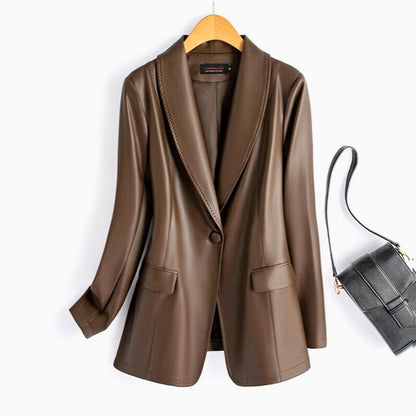 Riviera Leather Blazer