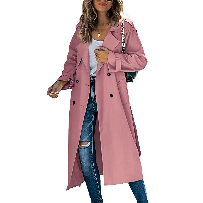 Women's Longline Trench Coat