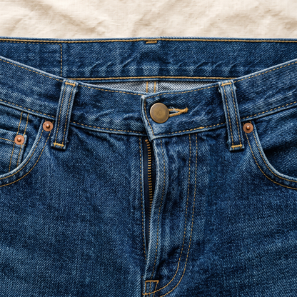 Olympia Retro Jeans - fabric detail