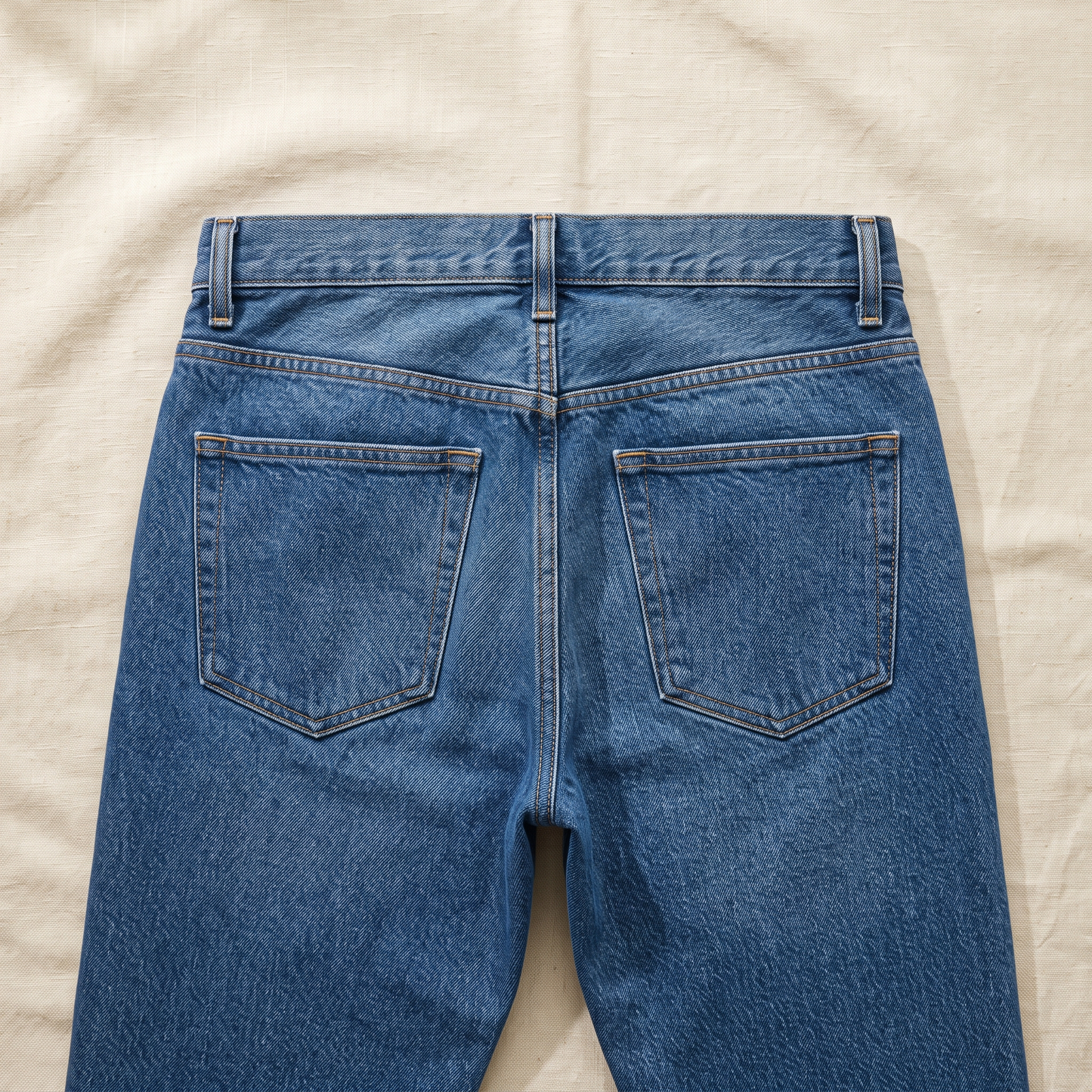 Olympia Retro Jeans - back view