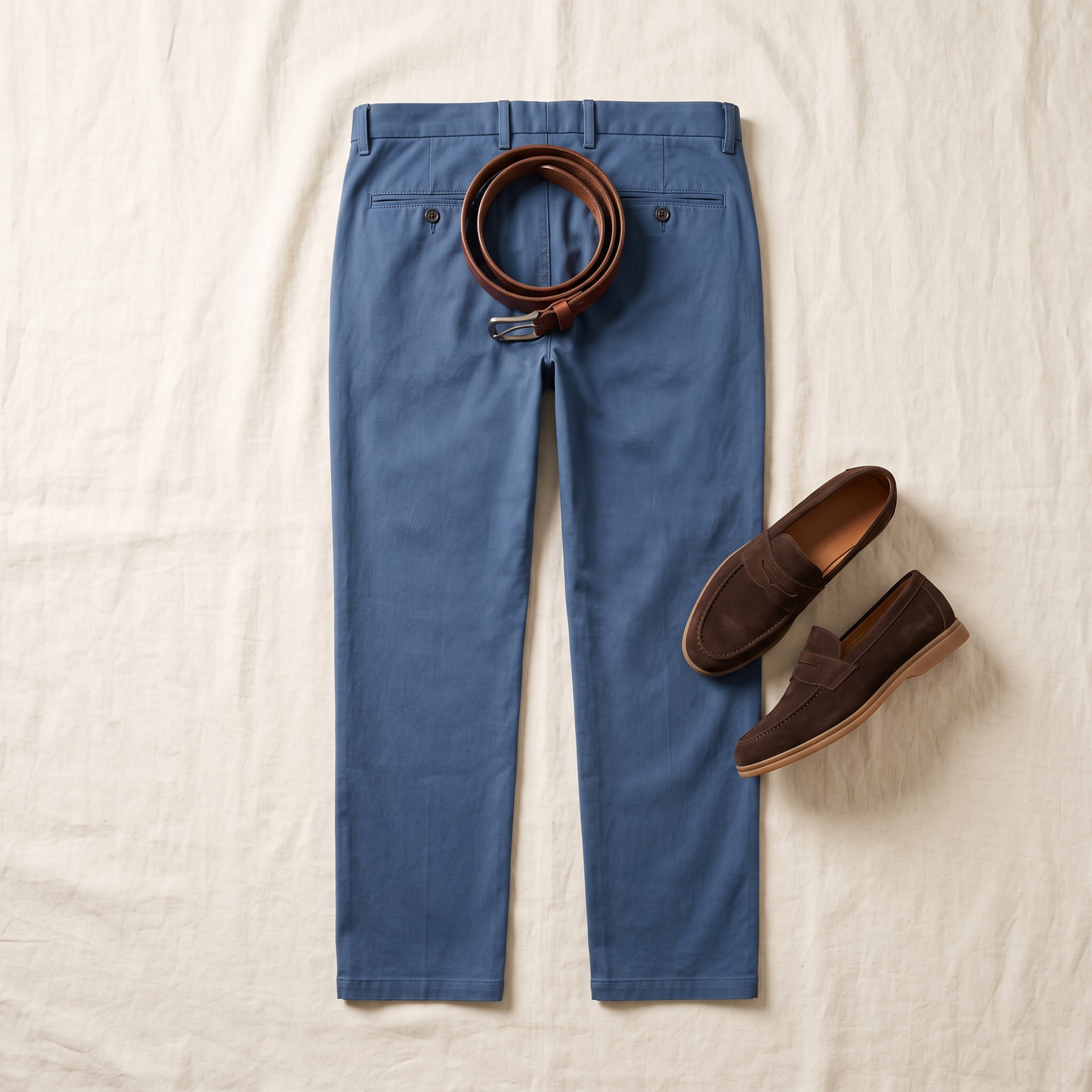 Riku Pants - styled flat lay