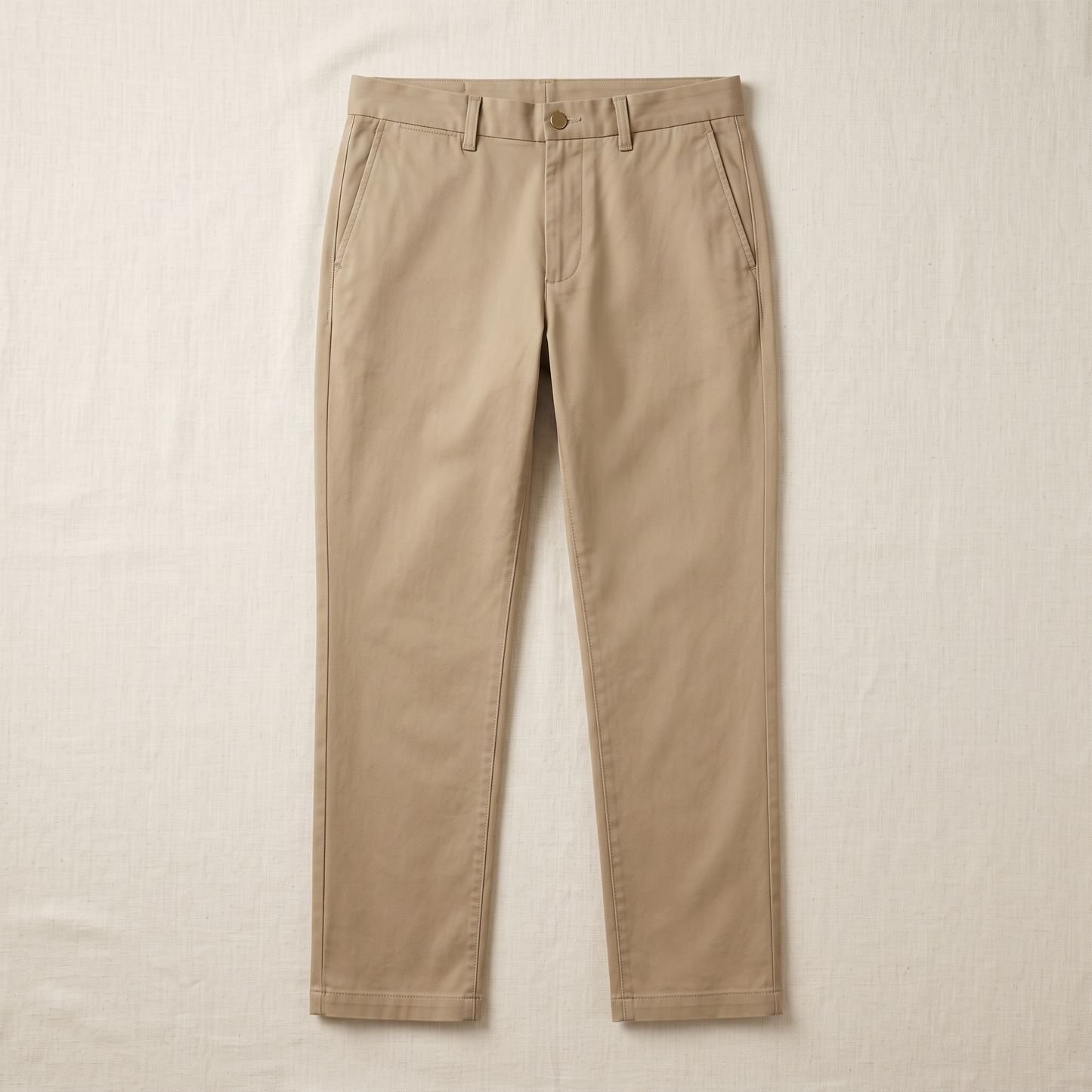 Weston Cotton Trousers - flat lay front