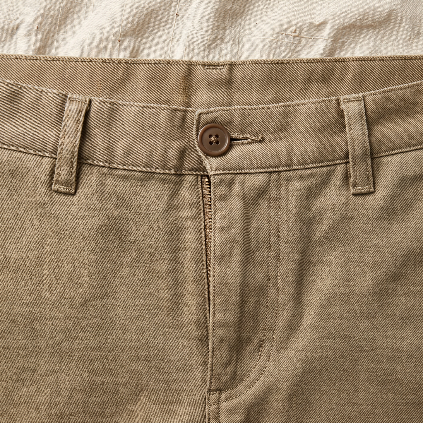 Weston Cotton Trousers - fabric detail