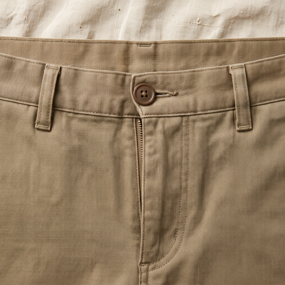 Weston Cotton Trousers - fabric detail