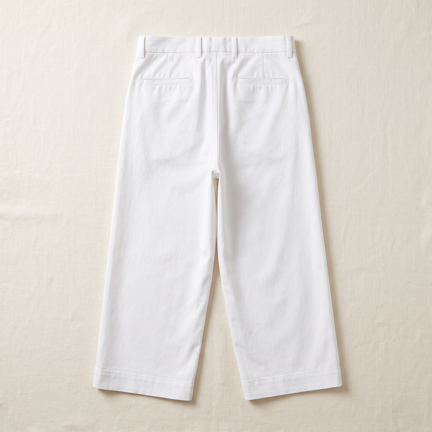 Capri Wide-Leg Trousers - back view