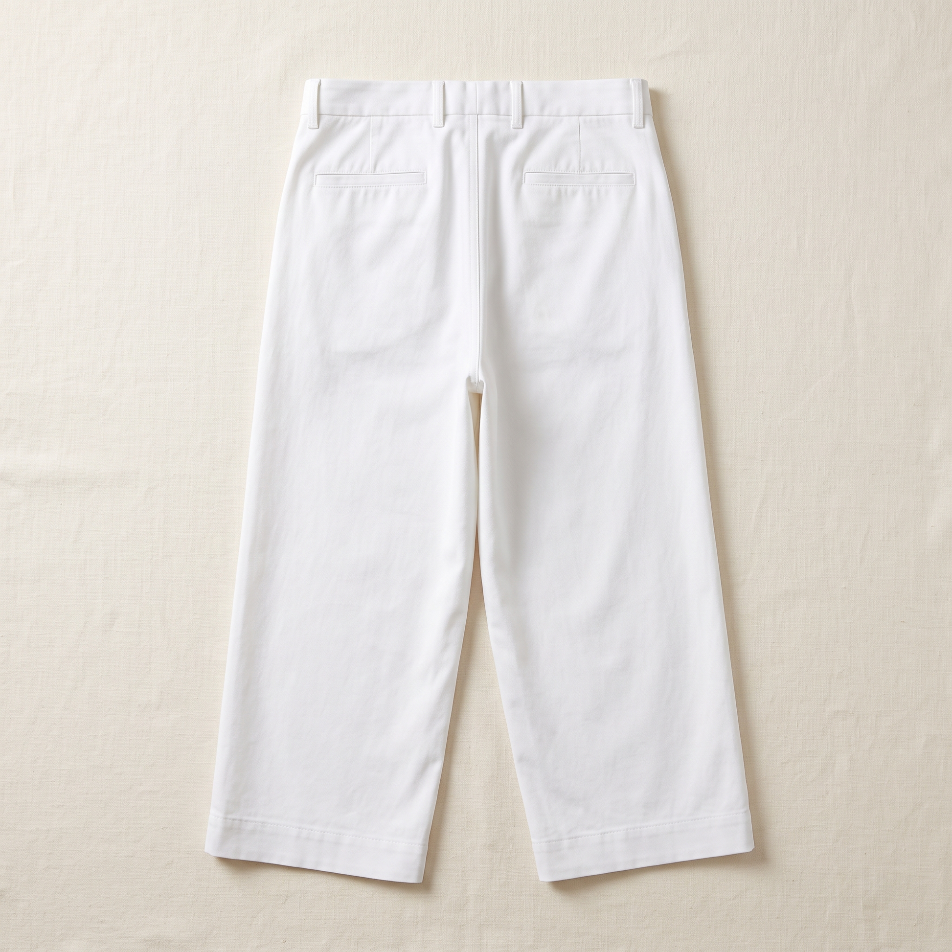 Capri Wide-Leg Trousers - back view