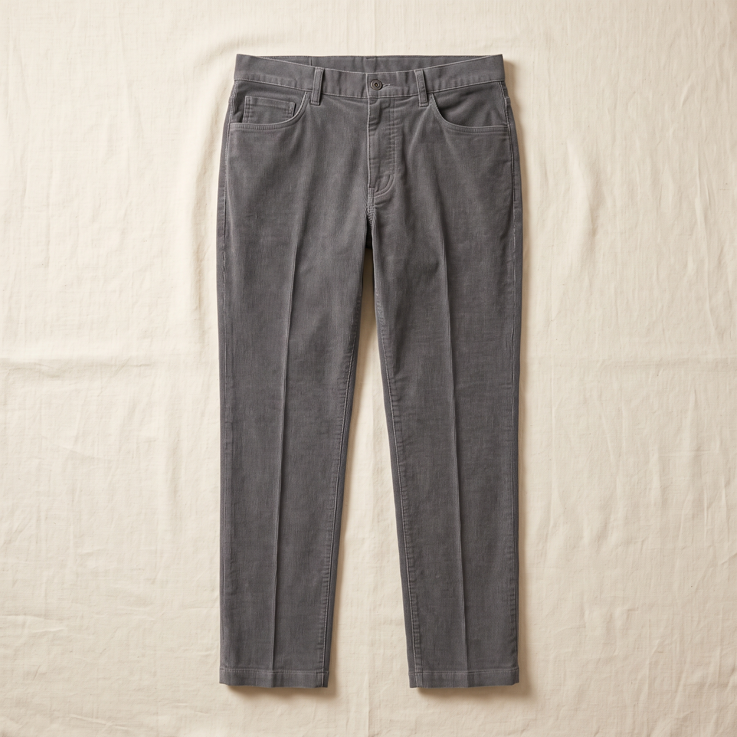 Ashby Corduroy Trousers - flat lay front