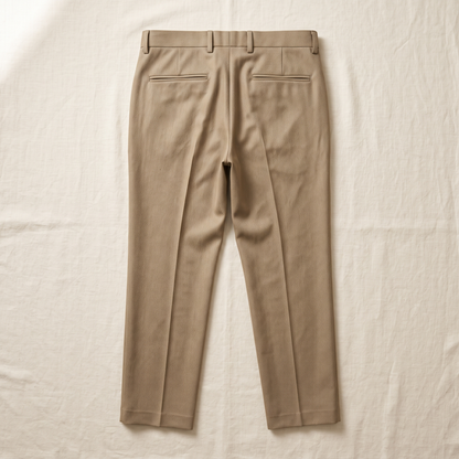 Harrow Herringbone Wool Trousers - back view