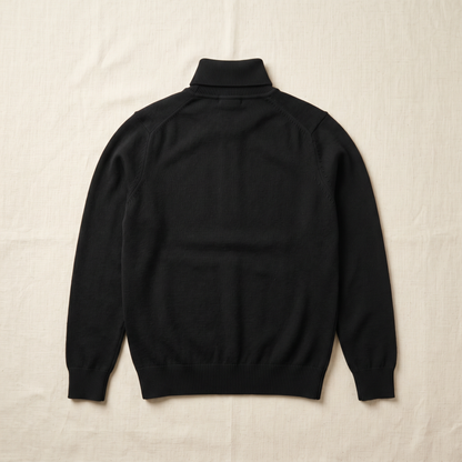 Bergen Knitted Turtleneck - back view