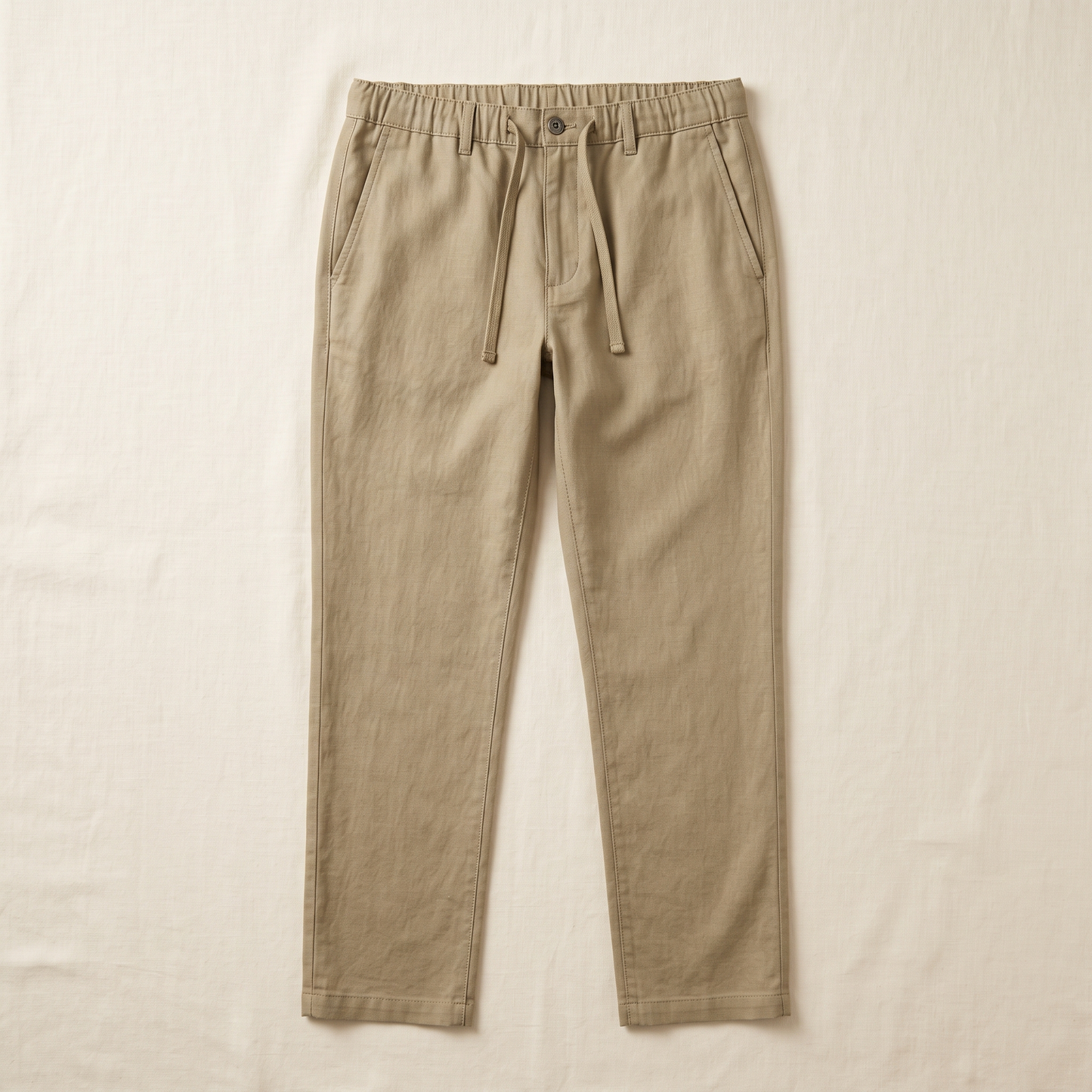 Brietta Linen Pants - flat lay front