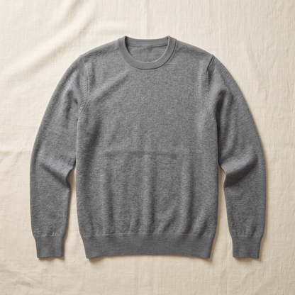 Hartley Wool Sweater - flat lay front