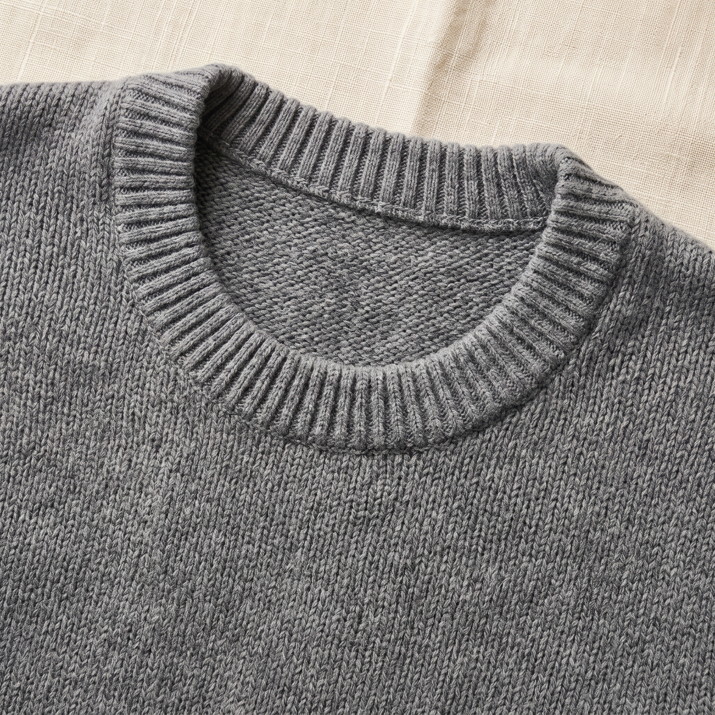 Hartley Wool Sweater - fabric detail