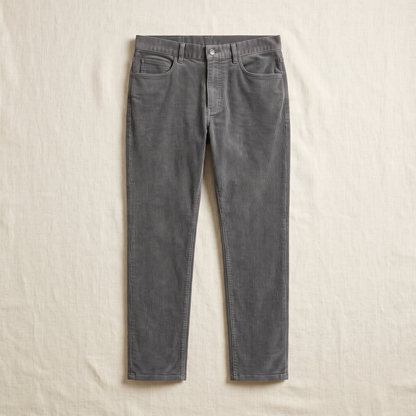 Hale Striped Corduroys - flat lay front