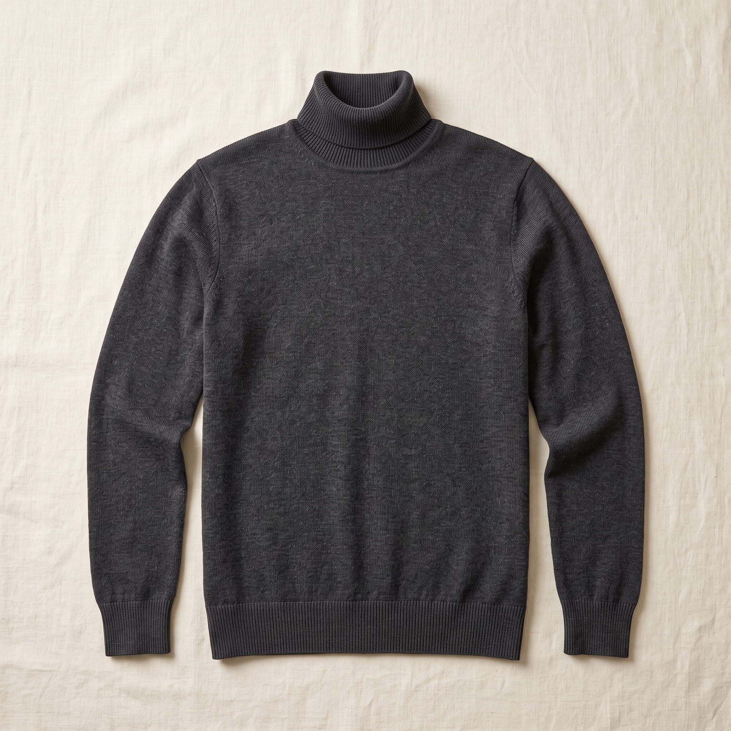 Dalton Turtleneck Knit - flat lay front