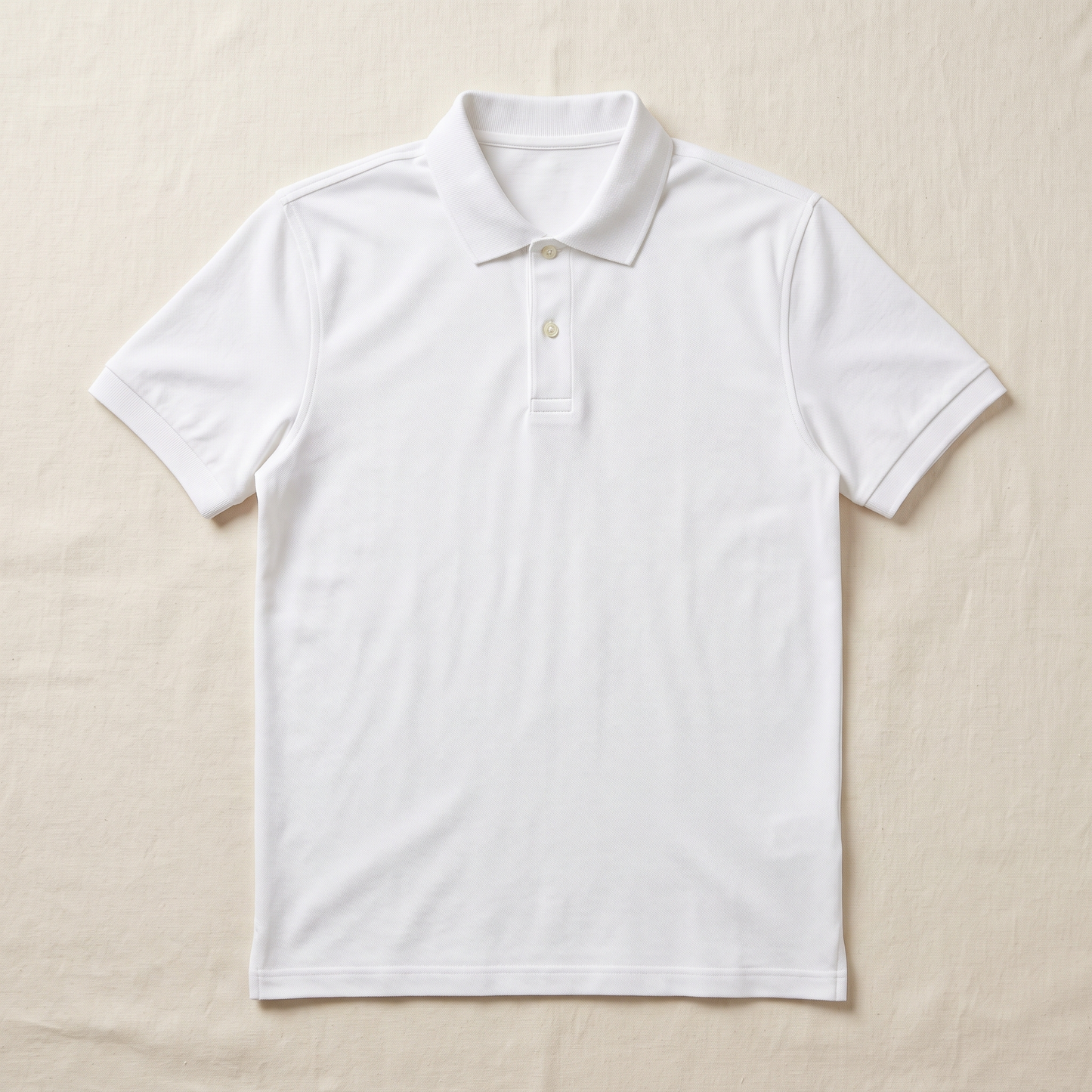 Belmont Polo - flat lay front