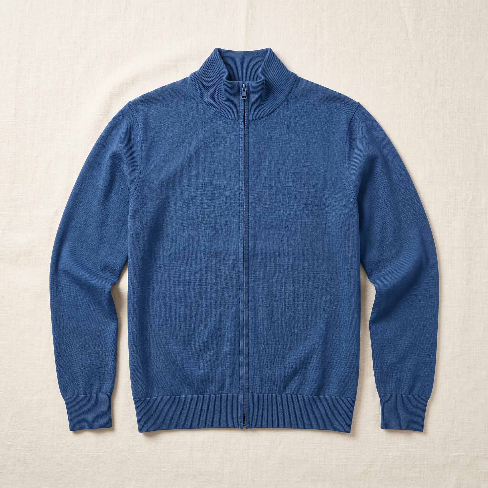 Stanton Stand-Collar Knit - flat lay front