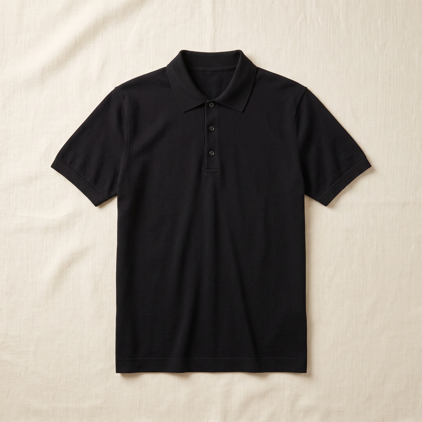Alden Knit Polo - flat lay front
