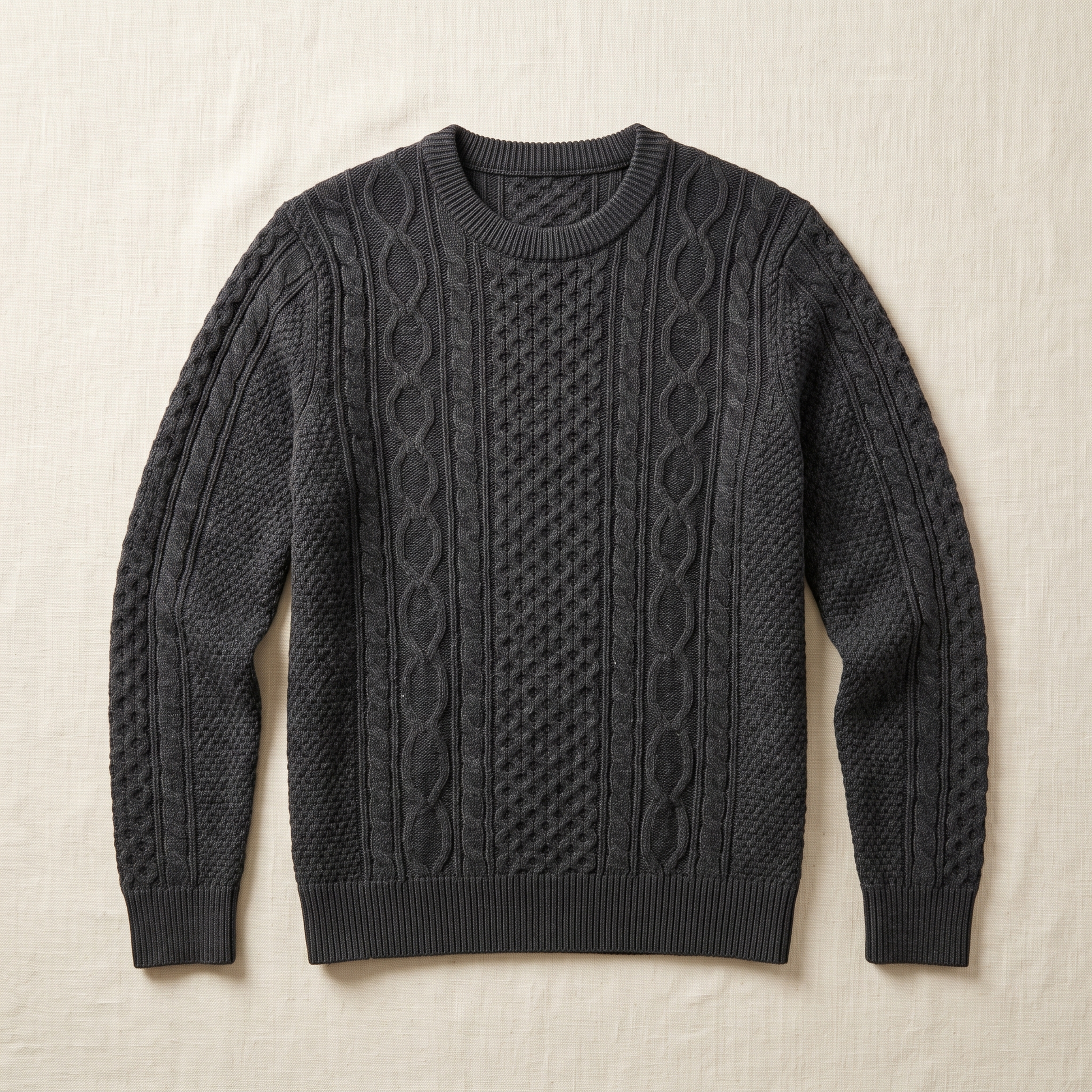Soren Pattern Pullover - flat lay front