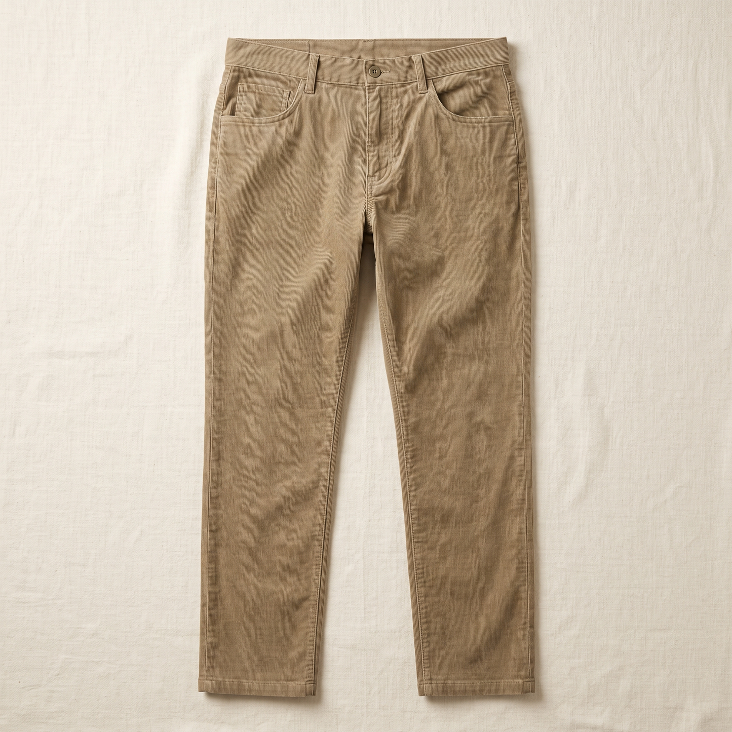 Verona Corduroy Pants - flat lay front