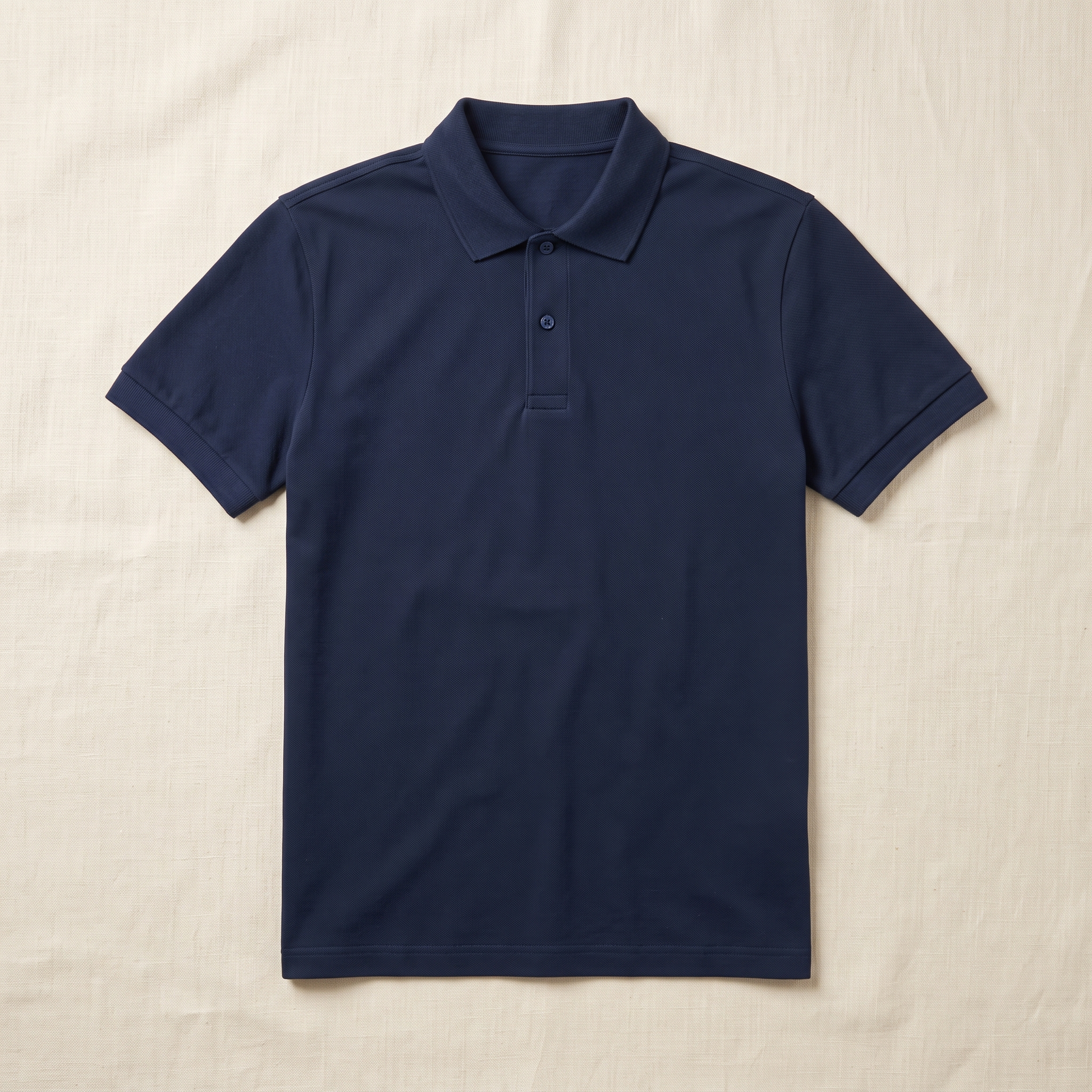 St Tropez Polo - flat lay front