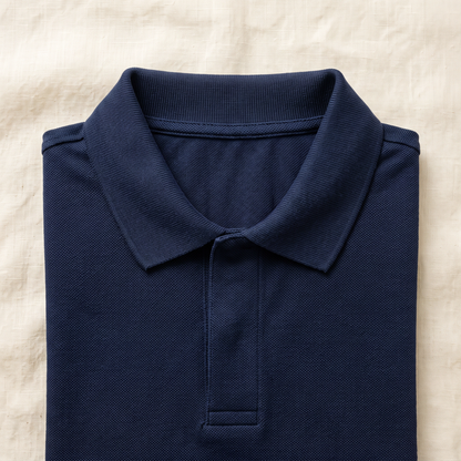 St Tropez Polo - fabric detail