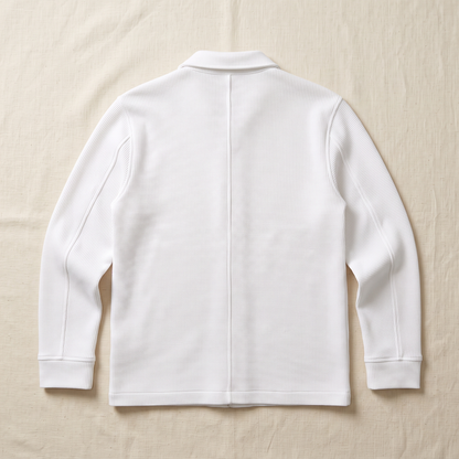 Bexley Waffle-Knit Jacket - back view
