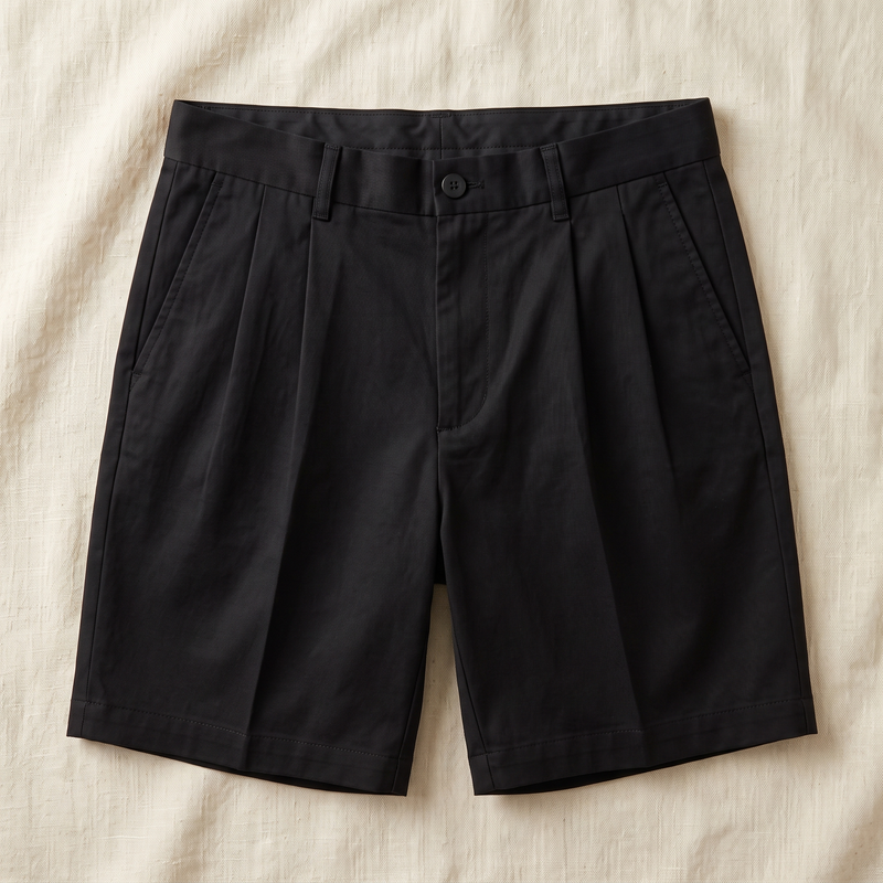 Windsor Pleated Shorts