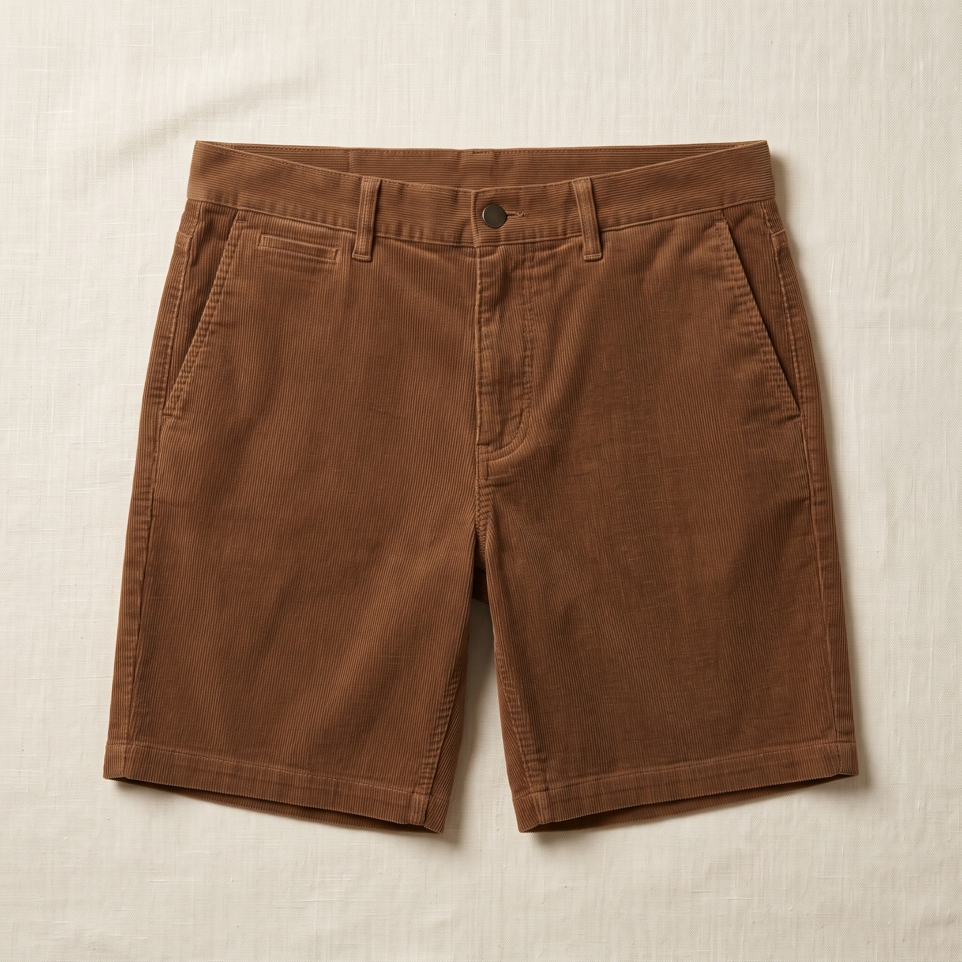 Bowery Corduroy Shorts - flat lay front
