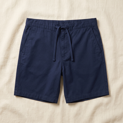 Malibu Cotton Shorts - flat lay front