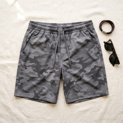 Apex Sport Shorts - styled flat lay