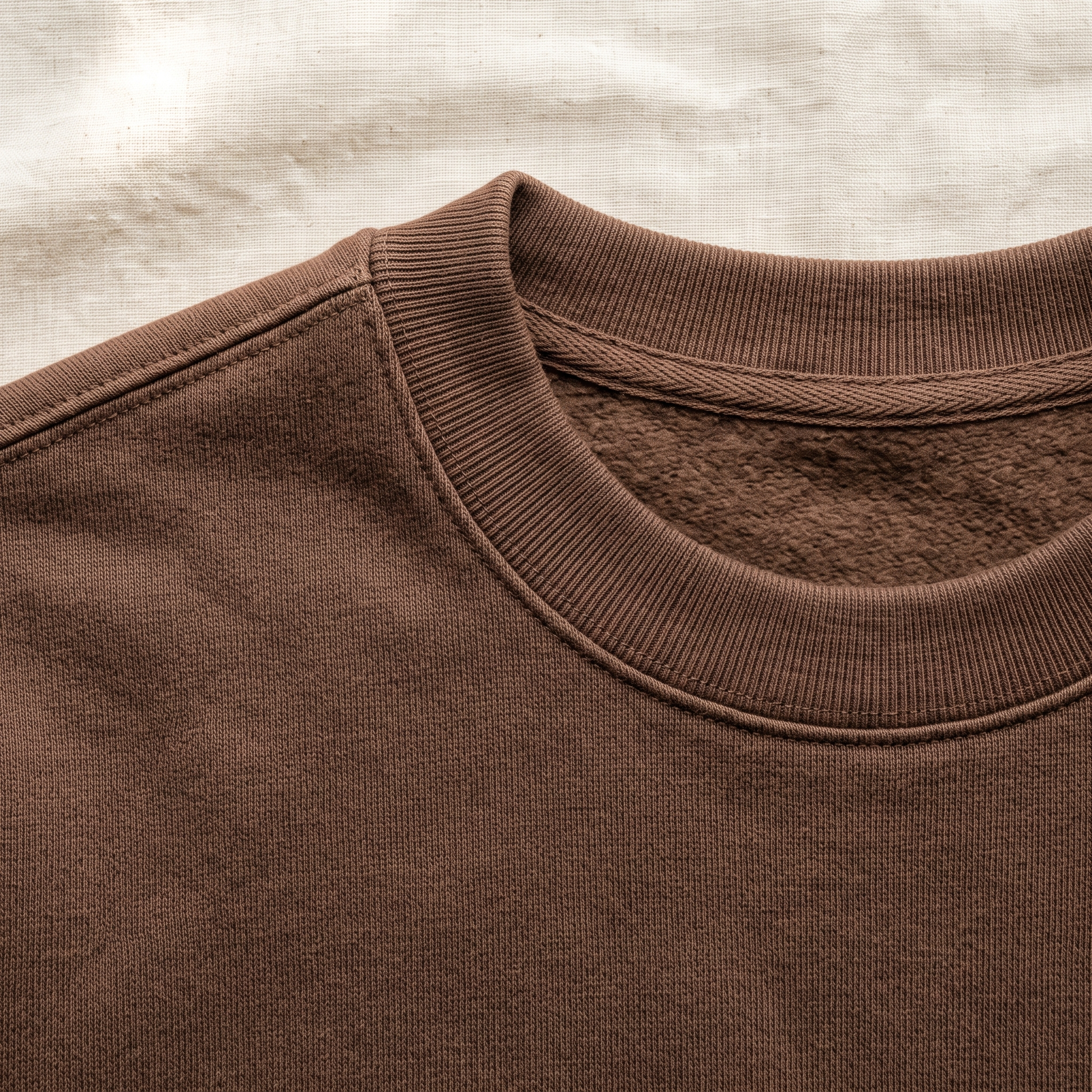 Calverton Crewneck - fabric detail