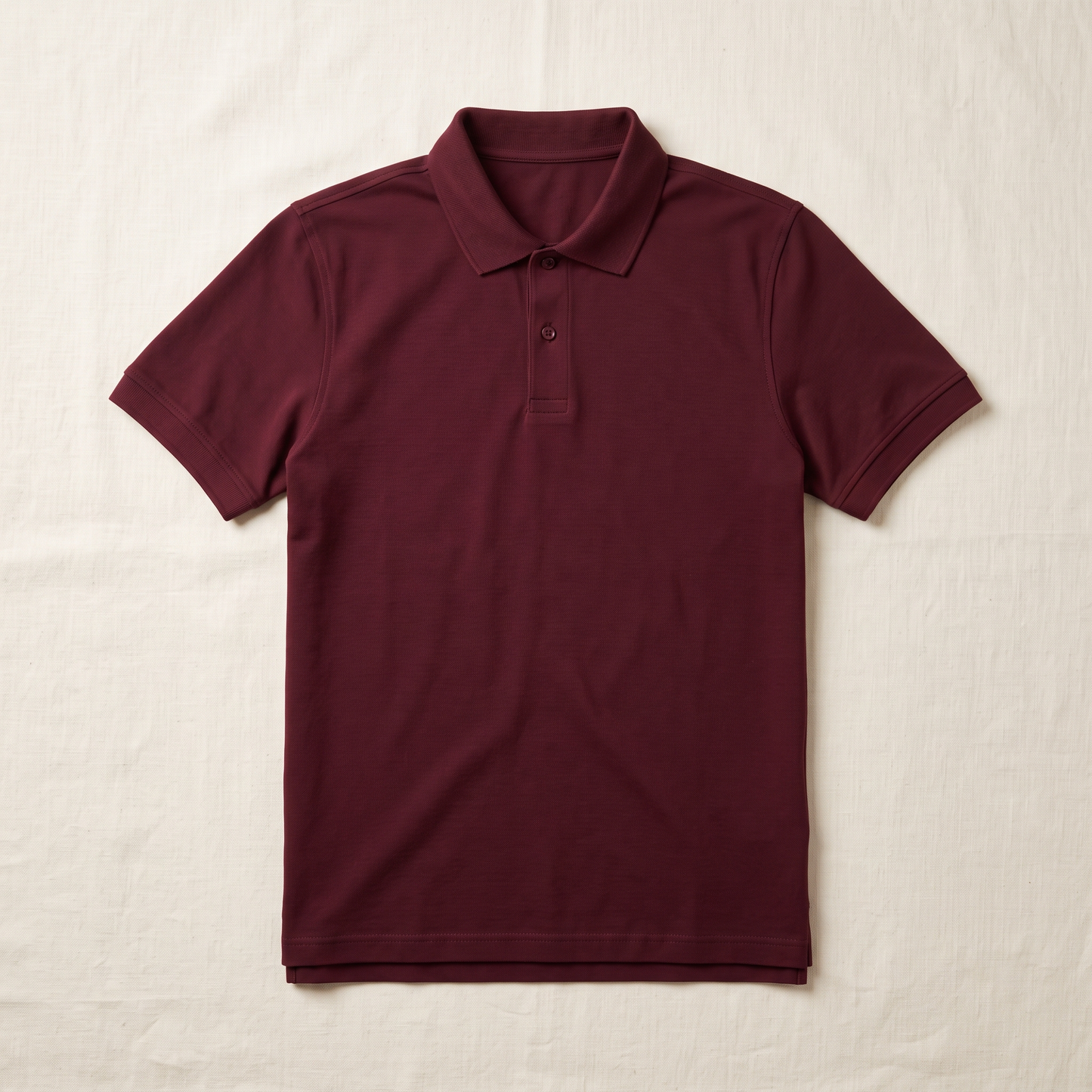 Rowan Short-Sleeve Polo - flat lay front