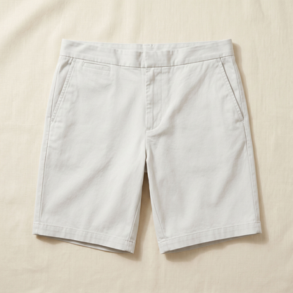 Nantucket Cotton Shorts - flat lay front