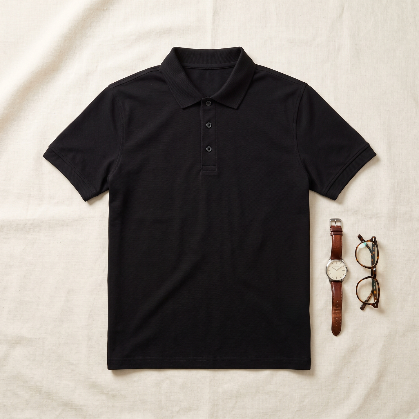 Felix Classic Polo - styled flat lay