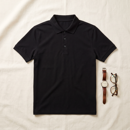 Felix Classic Polo - styled flat lay