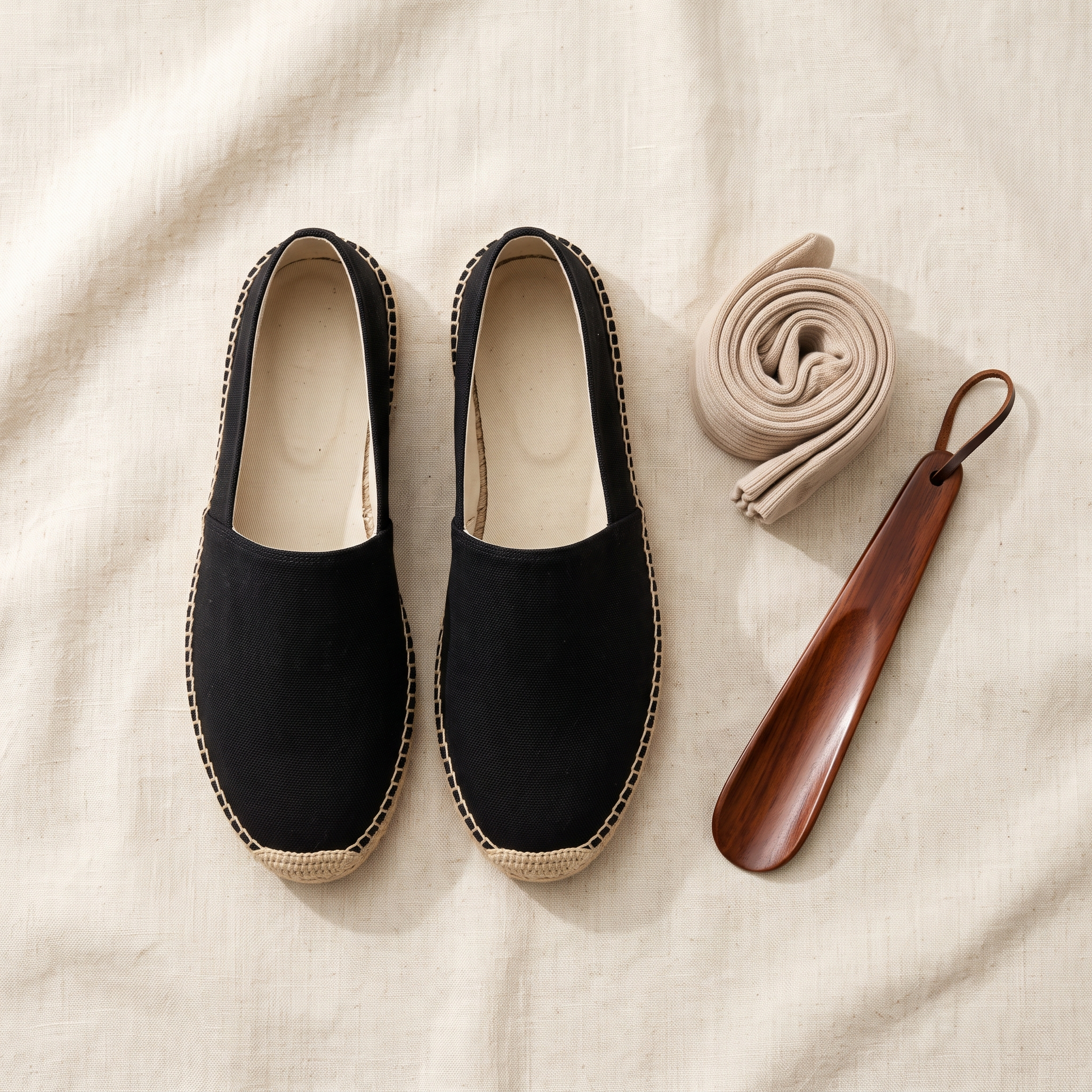 Ibiza Espadrilles - styled flat lay
