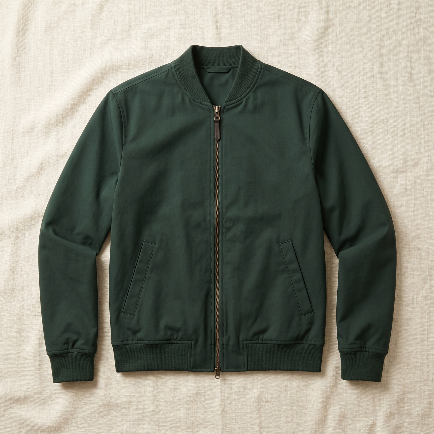 Maverick Bomber Jacket - flat lay front