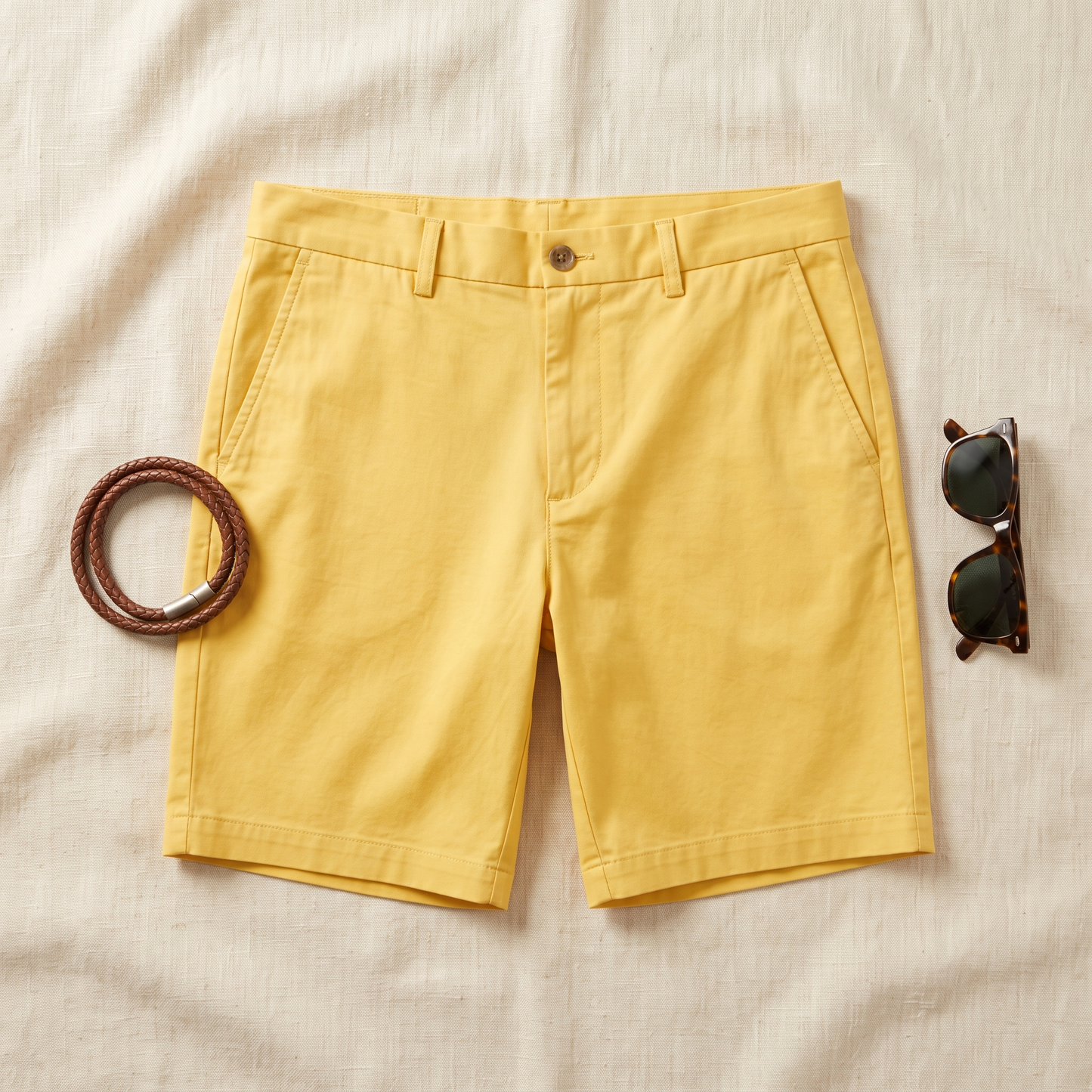 Positano Shorts - styled flat lay