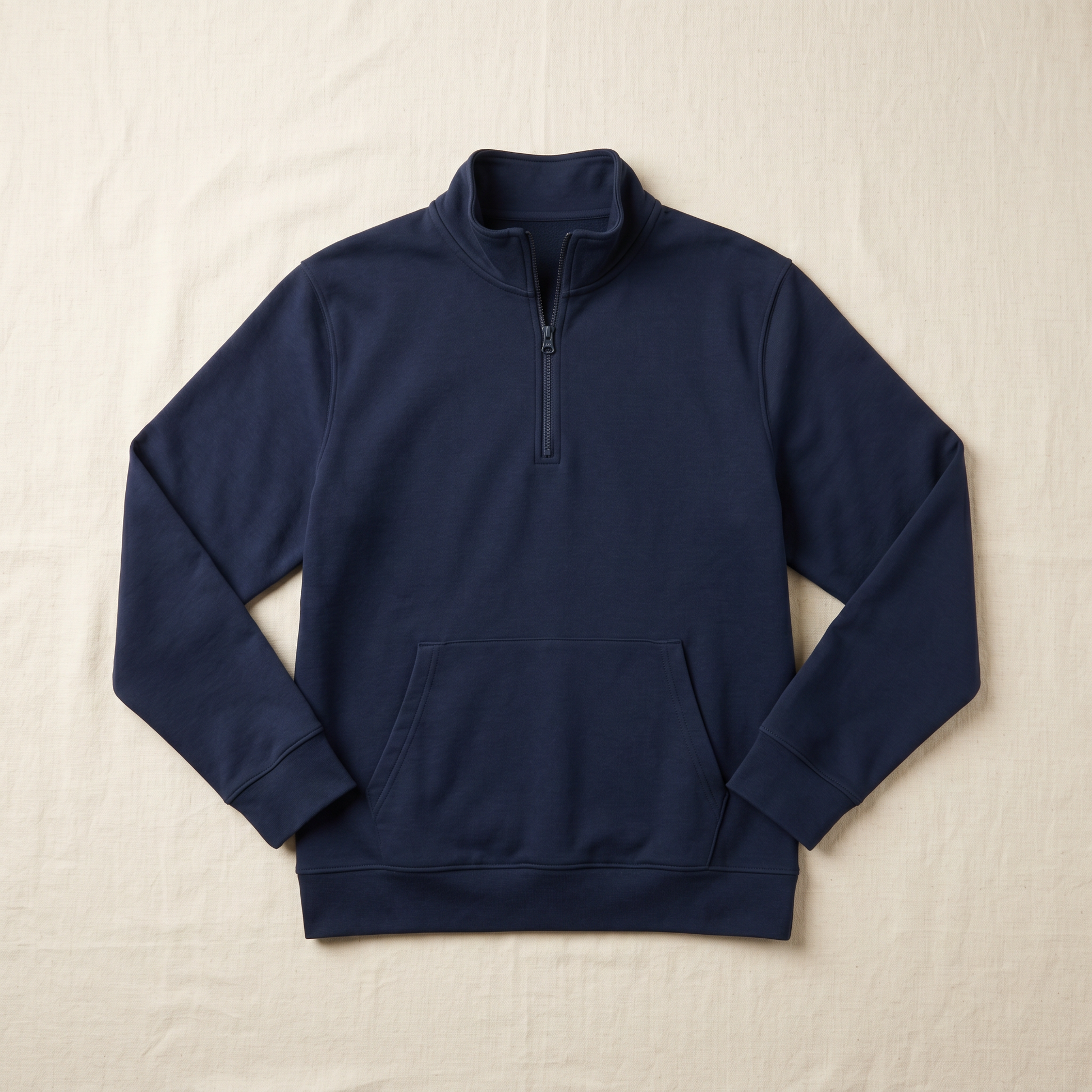 Summit Quarter-Zip Hoodie - flat lay front