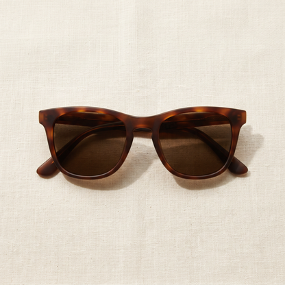 Monterey Retro Sunglasses - flat lay front